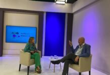 El periodista Carlos March en el ciclo “Futuro Posible”, este sábado por canal Metro.