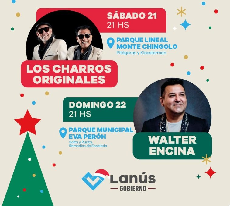 Lanús tendrá su festejo navideño con noches de cumbia | Portal Sur
