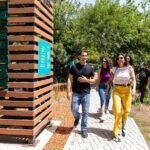JULIÁN ÁLVAREZ Y DANIELA VILAR INAUGURARON EL PARQUE AMBIENTAL DE LANÚS (1)