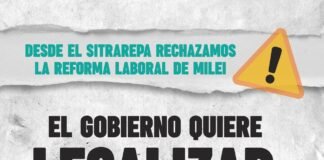 Los repartidores por aplicación nos movilizamos este jueves 18/12 contra la reforma laboral del gobierno