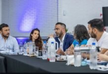 Lanús: El Secretario de Seguridad, Sebastián Castillo, se reunió con concejales