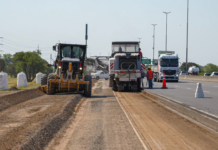 Comenzó la construcción del cuarto carril de la Autopista Buenos Aires – La Plata