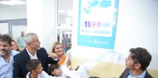 Avellaneda | Kicillof y Ferraresi inauguraron obras en dos establecimientos educativos