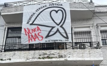 Homenaje a las Madres y Abuelas de Plaza de Mayo y a los desaparecidos del 50° aniversario del Golpe de Estado de 1976