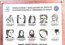 50 años del golpe Cívico – Militar: Homenajean a los trabajadores del PAMI desaparecidos