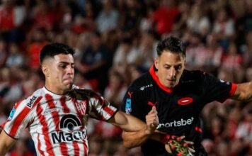 Traspié de Independiente con Instituto en Córdoba