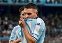 Racing ganó con un doblete de Maravilla Martínez