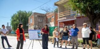 Quilmes Oeste: avanzan las obras de pavimentación en el barrio Santa Lucía
