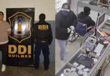 Cayó en Wilde el «falso cliente» de la banda que robó la joyería en Solano simulando una discapacidad
