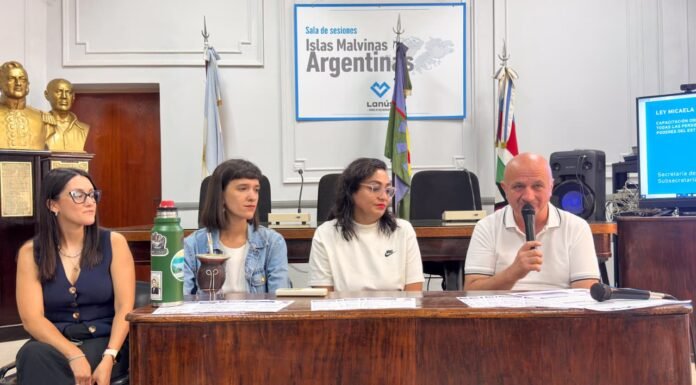 Capacitación en Ley Micaela en el Honorable Concejo Deliberante de Lanús
