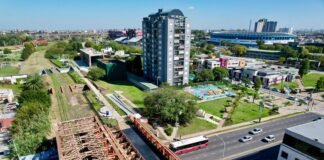 Avellaneda: Inauguraron nuevos espacios verdes y el Paseo del Ferrocarril