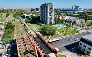Avellaneda: Inauguraron nuevos espacios verdes y el Paseo del Ferrocarril