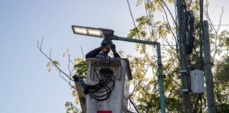 Lanús: Avanza plan de mejora lumínica