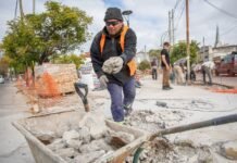 Remedios de Escalada: avanzan obras en el Corredor Lugones