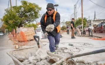 Remedios de Escalada: avanzan obras en el Corredor Lugones