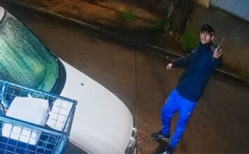 Villa Caraza: un adolescente baleó el frente de la casa de un compañero de escuela