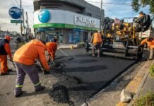 Lanús: Cómo continúa el Plan de Pavimentación 2026-2027