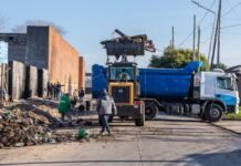 Cementerio Municipal de Lanús: comenzaron obras en las inmediaciones