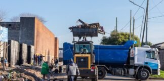Cementerio Municipal de Lanús: comenzaron obras en las inmediaciones
