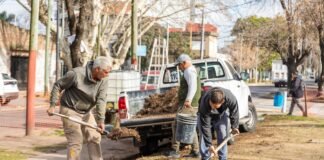 Remedios de Escalada: Iniciaron las obras para la puesta en valor de la Plaza José Hernández