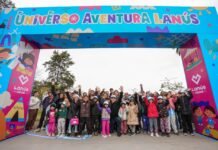 Vacaciones de invierno: se dio apertura del Parque Universo Aventura de Lanús