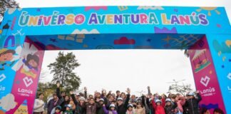 Vacaciones de invierno: se dio apertura del Parque Universo Aventura de Lanús