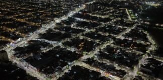 Lanús: recambian 200 luminarias led en Gerli