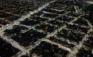 Lanús: recambian 200 luminarias led en Gerli