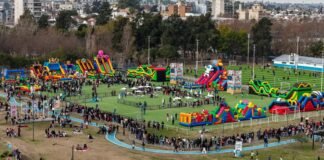 Vacaciones de invierno: más de 60 mil personas disfrutaron del «Universo Aventura Lanús»