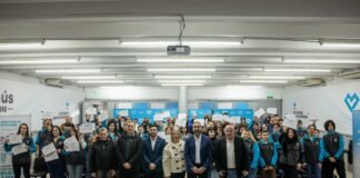 Lanús: otorgan certificados a agentes del Centro de Monitoreo Municipal