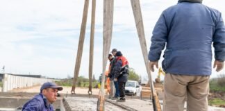 Ezpeleta: constuyen una nueva subida y bajada de la Autopista Buenos Aires – La Plata