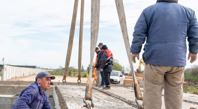 Ezpeleta: constuyen una nueva subida y bajada de la Autopista Buenos Aires – La Plata