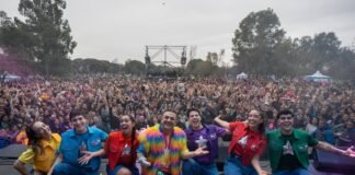 Lanús: Topa dio un show para 15 mil personas por el Día de las Infancias