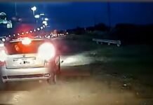 Autopista Buenos Aires – La Plata: Interceptan y sancionan a conductor por manejar por la banquina