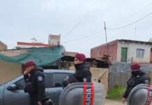 Barrio Acuba de Lanús, demolieron un bunker narco