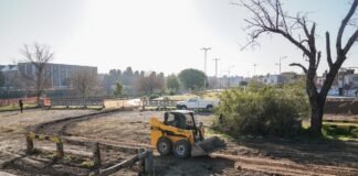 Lanús: avanzan obras en el distrito La Ribera