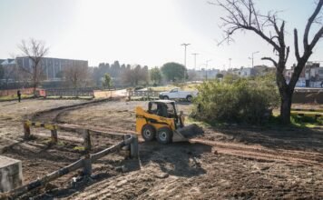 Lanús: avanzan obras en el distrito La Ribera